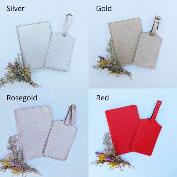 Passport Holder & Luggage Tag Set (Gift Set) - Image 6