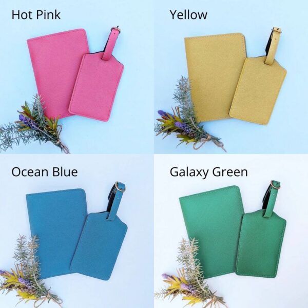 Passport Holder & Luggage Tag Set (Gift Set) - Image 7