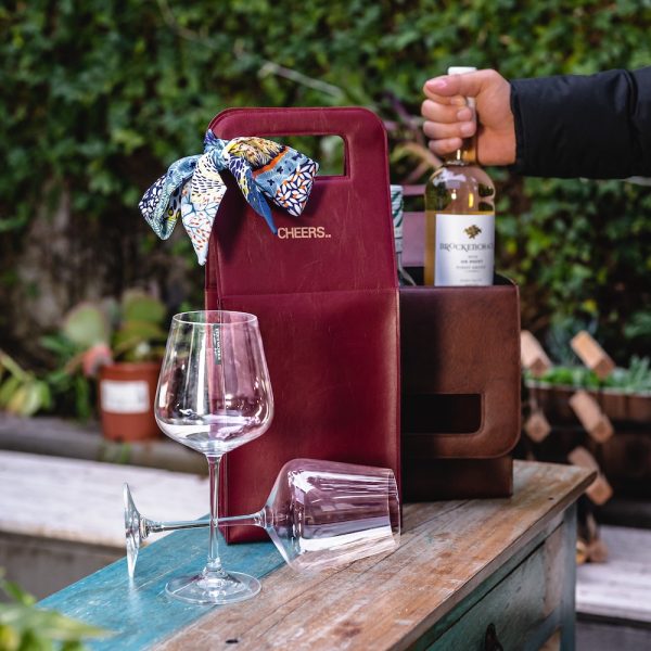 Personalised Wine Carrier Bag